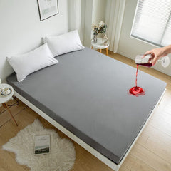 Gray - Waterproof Terry Mattress Protector