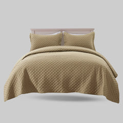 BEDSPREAD Set (Light Filling) - BEIGE