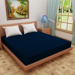 Blue - Waterproof Terry Mattress Protector