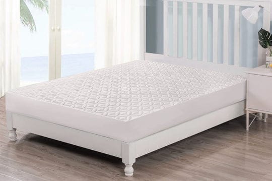 White - Quilted Waterproof Mattress Protector