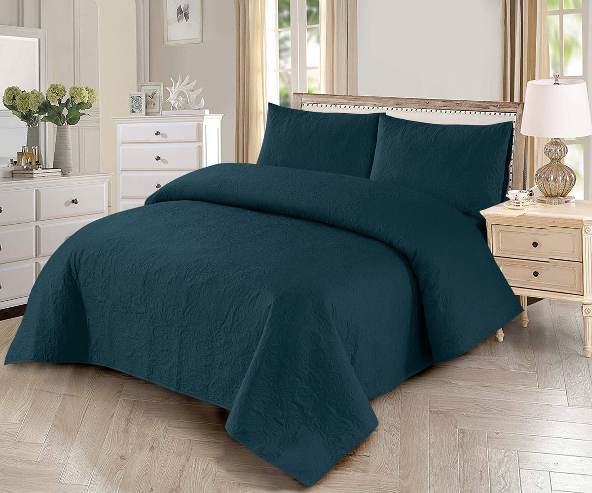 3pcs BEDSPREAD Set (Light Filling) -Zink