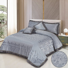 Gray shine 5 pcs bedsheet set