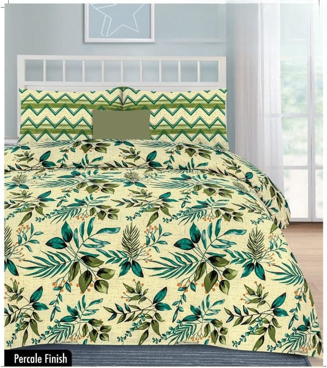 Green twist- Bedsheet Set