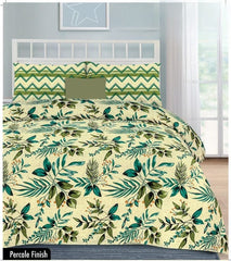 Green twist- Bedsheet Set