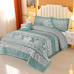 Farozi shine 5 pcs bedsheet set