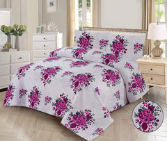 Snow White- 3pcs BEDSPREAD Set  printed (Light Filling)