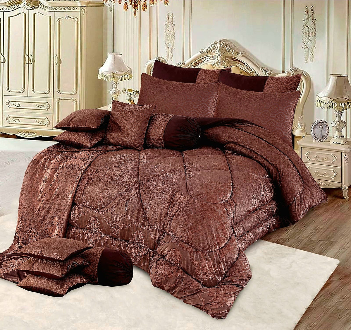 Chocolate brown- 14 pcs Bridle set