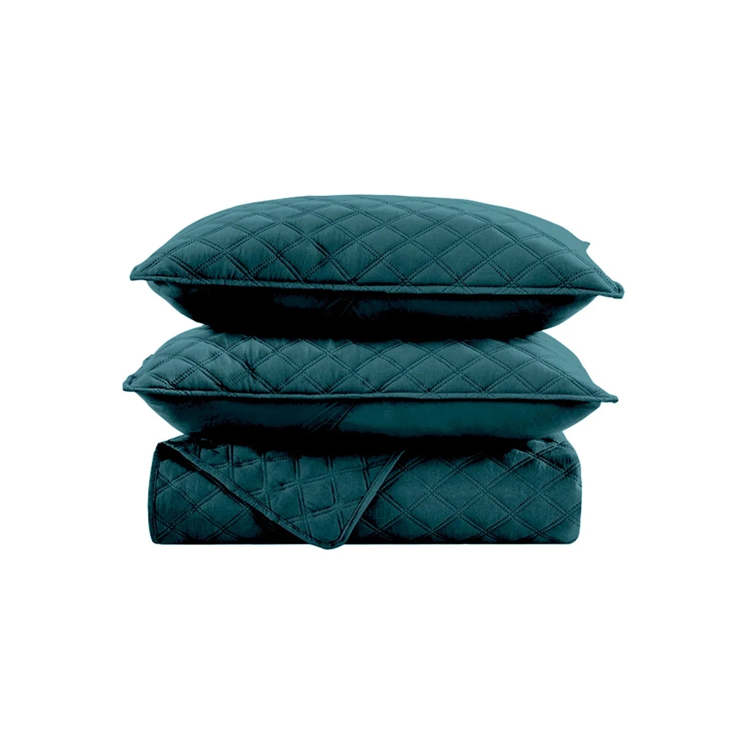 BEDSPREAD Set (Light Filling) -TEAL